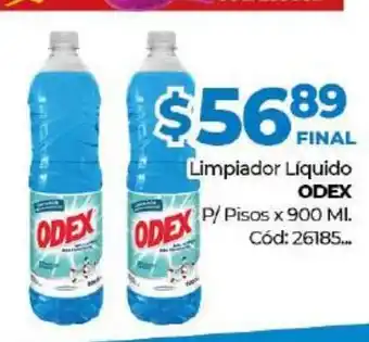 Diarco Odex Limpiador Liquido P/Pisos x 900ml oferta