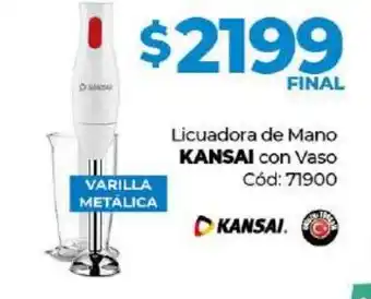 Diarco Kansai Licuadora de Mano con Vaso oferta