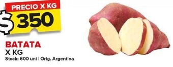 Carrefour Maxi Batata x kg oferta