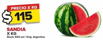 Carrefour Maxi Sandía x kg oferta