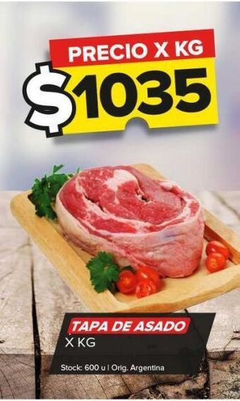 Carrefour Maxi Tapa de asado x kg oferta