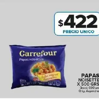 Carrefour Maxi Papas noisette oferta