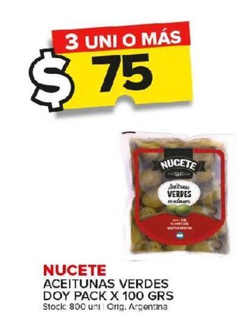 Carrefour Maxi Aceitunas nucete oferta