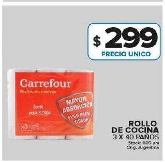 Carrefour Maxi Rollo de cocina oferta