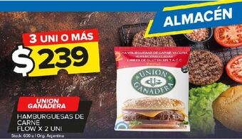 Carrefour Maxi Hamburguesas union ganadera oferta