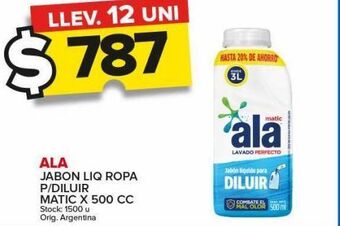 Carrefour Maxi Jabón líquido ala x 500cc oferta