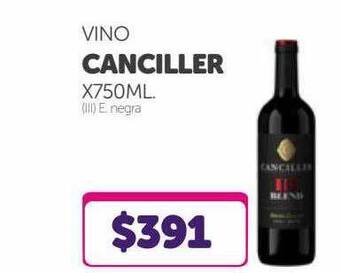 La Gallega Supermercados Vino canciller oferta