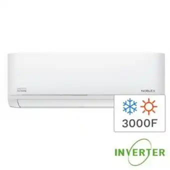Frávega Aire acondicionado split frío/calor inverter noblex nxin35ha3bn 3550w 3000f oferta