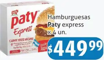 Gomez Pardo Hamburguesas paty express oferta