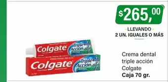 Supermercados Damesco Crema dental triple acción colgate oferta