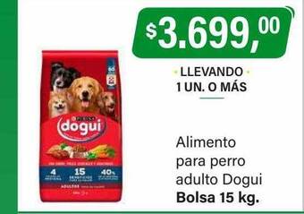 Supermercados Damesco Alimento para perro adulto dogui oferta