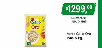 Supermercados Damesco Arroz gallo oro oferta