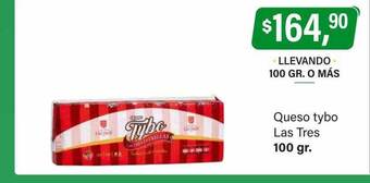 Supermercados Damesco Queso tybo las tres oferta