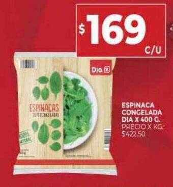 Supermercados DIA Espinaca congelada dia oferta