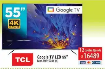 Casa Silvia Google tv led 55 oferta