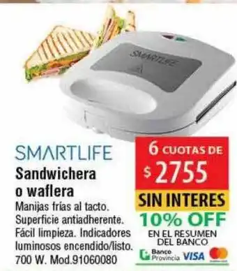 Casa Silvia Smartlife sandwicherar o waflera oferta