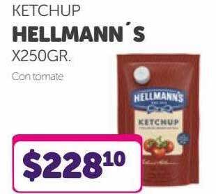 La Gallega Supermercados Ketchup hellmann's oferta