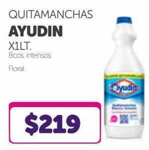 La Gallega Supermercados Quitamanchas ayudin oferta