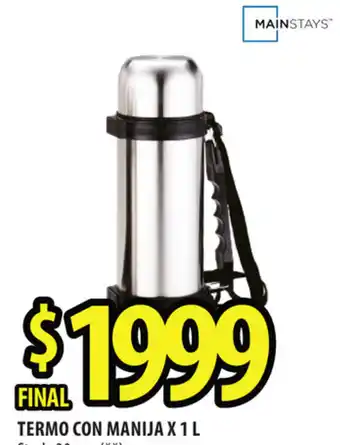 Mainstays Termo Con Manija 1L