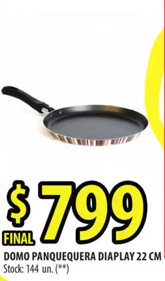 Punto Mayorista Domo Panquequera Diaplay 22cm oferta