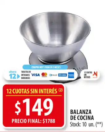 Punto Mayorista Balanza de Cocina oferta