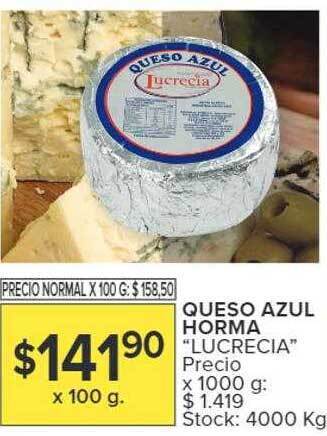 Carrefour Queso azul horma oferta