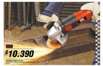 Hipertehuelche Amoladora angular 115 mm. black + decker oferta