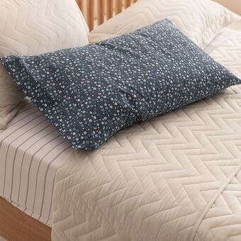 Arredo Funda de almohada queen size patch flores oferta