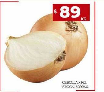 Supermercados DIA Cebolla x kg oferta