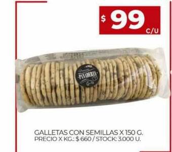 Supermercados DIA Galletas con semillas oferta