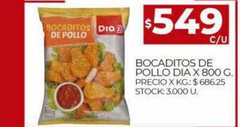 Supermercados DIA Bocaditos de pollo dia oferta