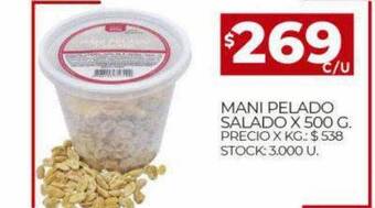Supermercados DIA Mani pelado salado oferta