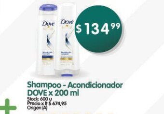 Supermercados Buenos Días Dove Shampoo - Acondicionador x 200 ml oferta