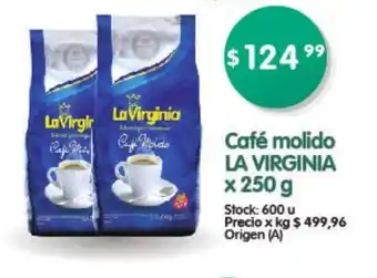 Supermercados Buenos Días La Virginia Café molido x 250 g oferta