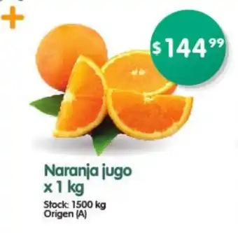 Supermercados Buenos Días Naranja jugo x 1kg oferta