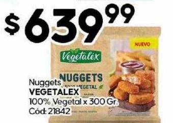 Diarco Nuggets vegetalex 100% vegetal oferta
