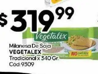 Diarco Milanesa de soja vegetalex tradicional oferta