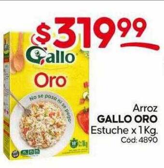 Diarco Arroz gallo oro oferta