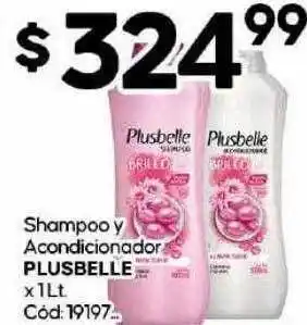 Diarco Shampoo y acondicionador plusbelle oferta