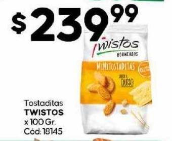 Diarco Tostaditas twistos oferta