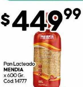 Diarco Pan lacteado mendia oferta