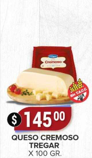 Supermercados Mayor Queso cremoso tregar oferta