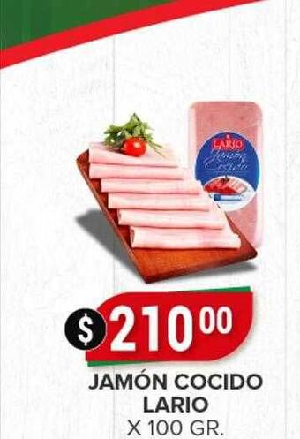 Supermercados Mayor Jamón cocido lario oferta