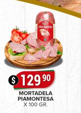Supermercados Mayor Mortadela piamontesa oferta