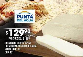 Coto Queso cremoso punta del agua oferta
