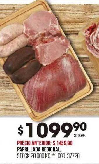 Coto Parrillada regional oferta