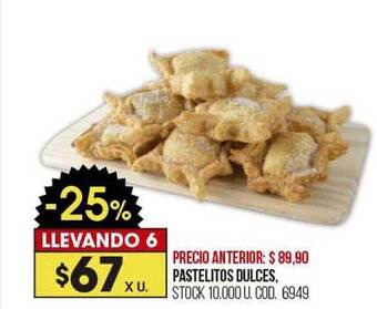 Coto Pastelitos dulces oferta