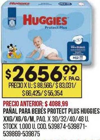 Coto Pañal para bebés protect plus huggies oferta