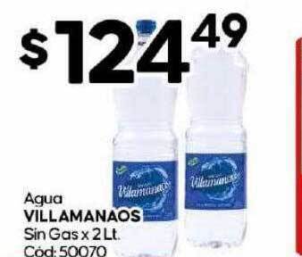 Diarco Agua villamanaos sin gas oferta