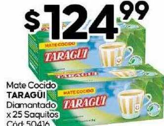 Diarco Mate cocido taragüi diamantado oferta